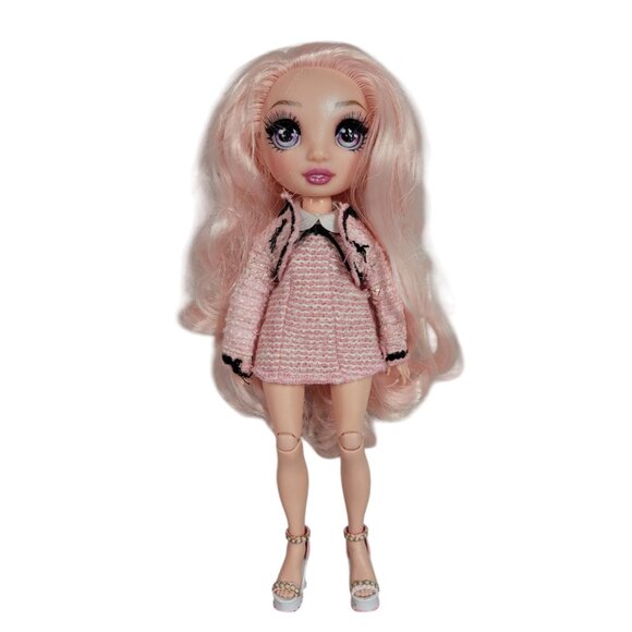 Rainbow High Bella Parker Doll Series 3 Original Clothing Pink Hair 14 PCS MGA - Picture 2 of 10